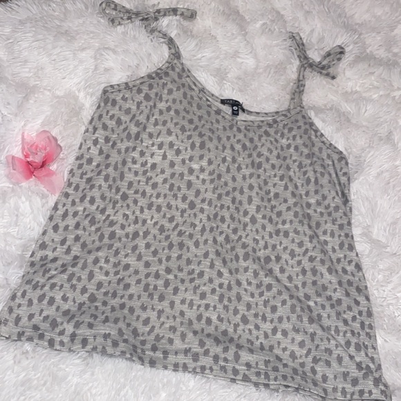 TART Collection intimates pajama set animal print tie tank and shorts - Picture 5 of 7